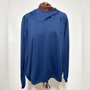 Zella Navy Blue Activewear hoodie sz XL